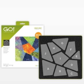 Accuquilt Skabelon - Crazy Quilt 55226