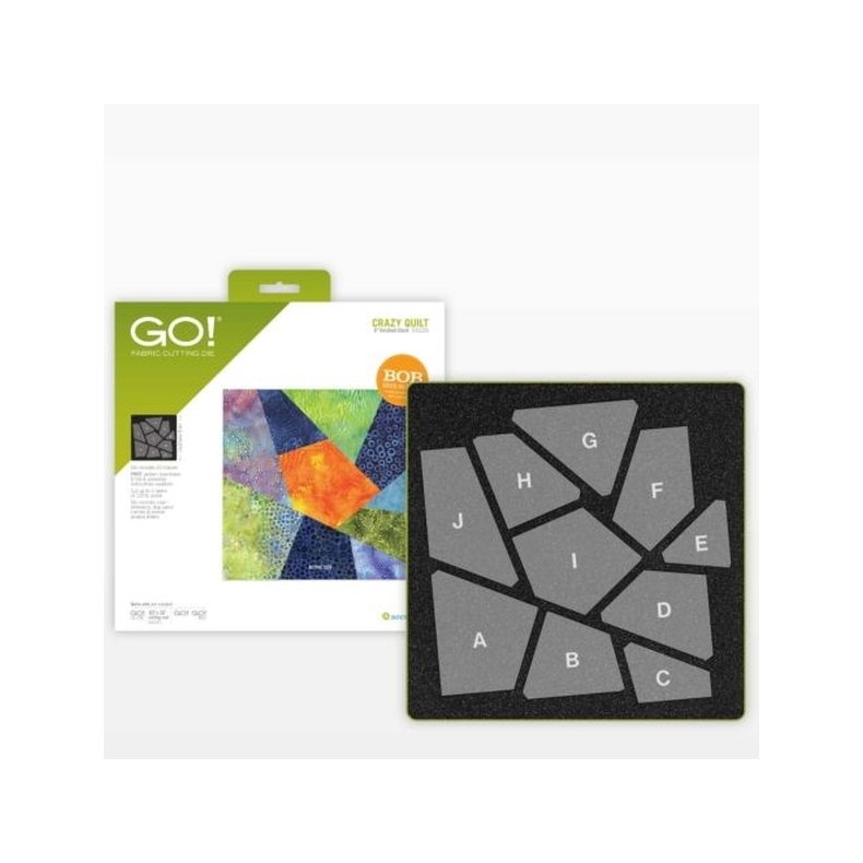 Accuquilt Skabelon - Crazy Quilt 55226