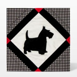 Accuquilt Skabelon - Scottie dog 55224