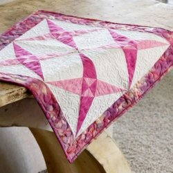 Accuquilt Skabelon - Crossed canoes 9" 55181