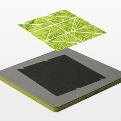 Accuquilt Skabelon - Half square 2", trekanter 55063