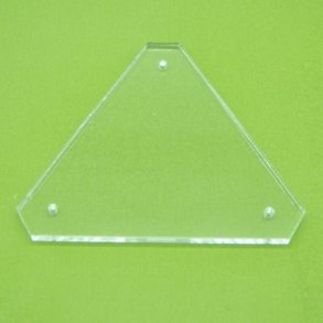 Patchwork Acryl Skabelon Ligesidet Trekant 5cm