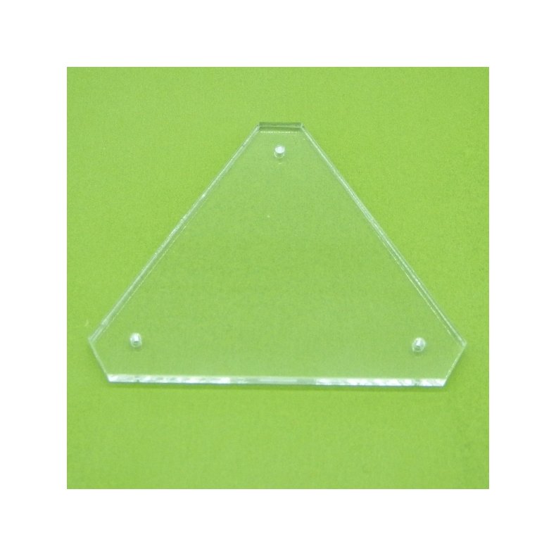 Patchwork Acryl Skabelon Ligesidet Trekant 5cm