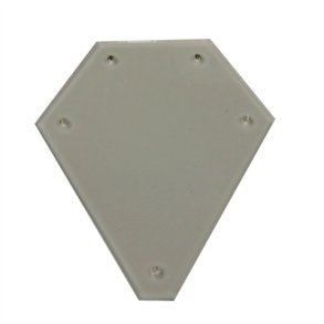 Patchwork Acryl Skabelon Juvel 2,5 x 5cm