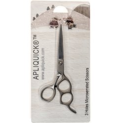 Apliquick - Stor saks med takket �g og 3 huller