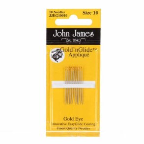J.James Applique Gold'n Glide Str. 10