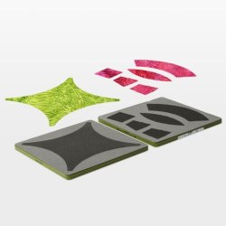 Accuquilt Skabelon - Double wedding ring (11�") 55078