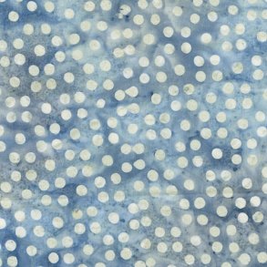 Batikstof - Dots Great Sky