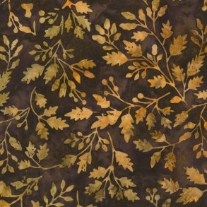 Batikstof - Tonga Leaves Coffee