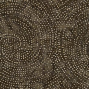 Reststykke - 26 Batik Dotty spiral - 194 cm