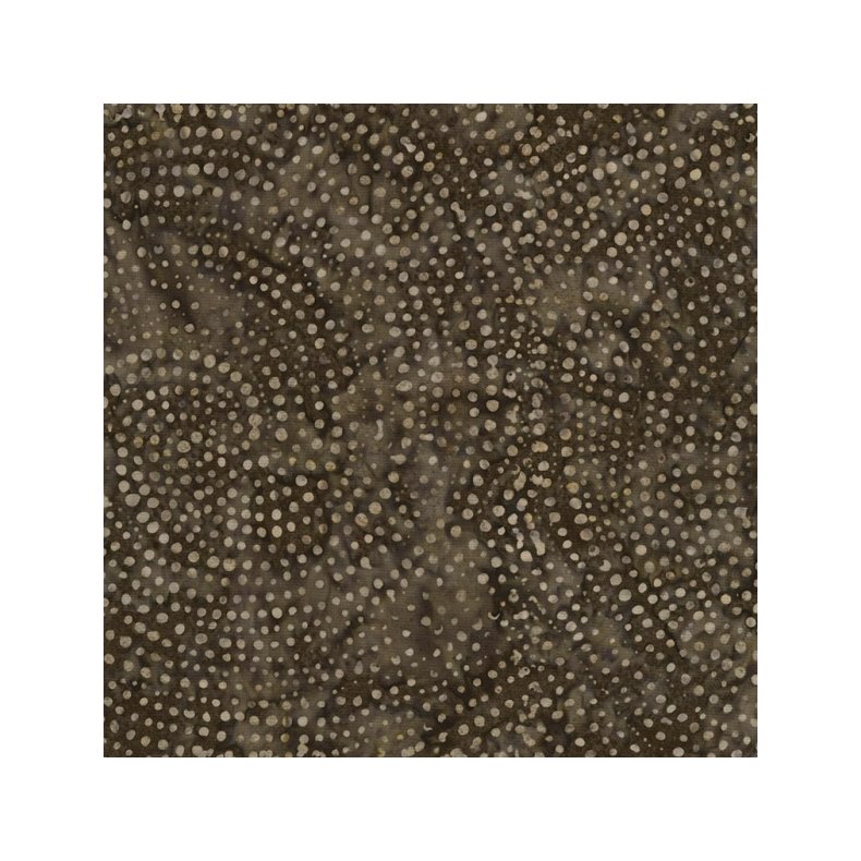 Reststykke - 26 Batik Dotty spiral - 194 cm