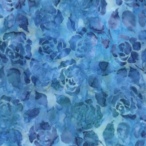 Batikstof - Gazebo Rose Violet