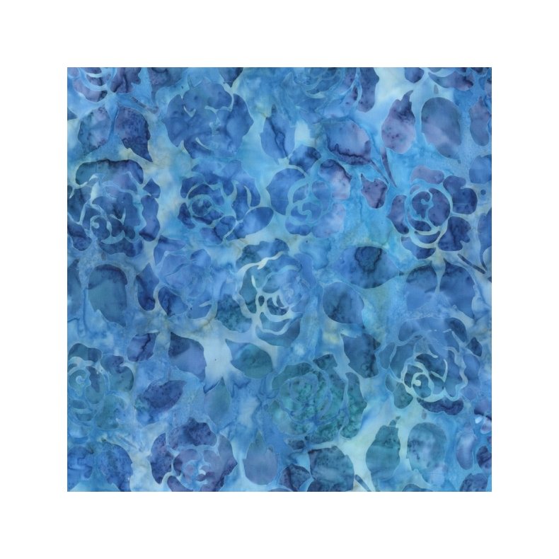 Batikstof - Gazebo Rose Violet