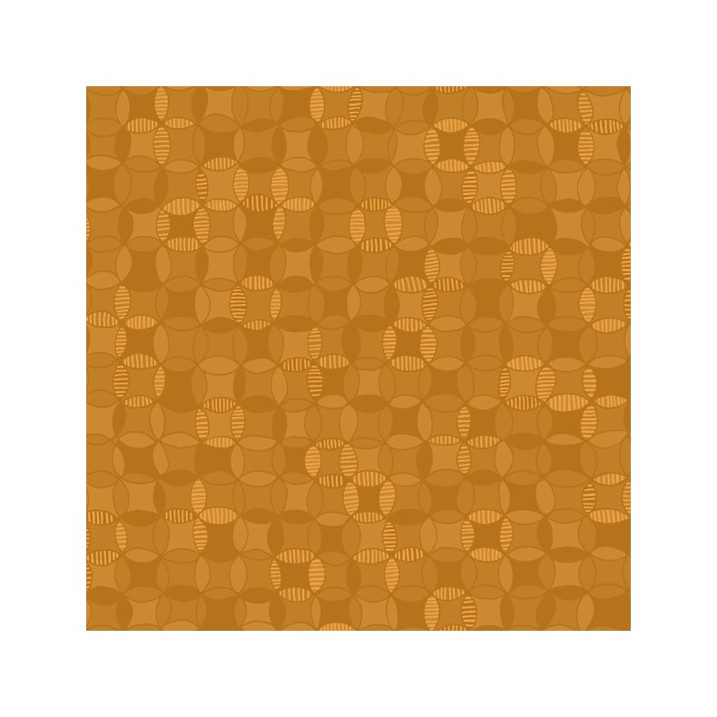 Tone-i-tone basisstof - Cathedral Windows Caramel