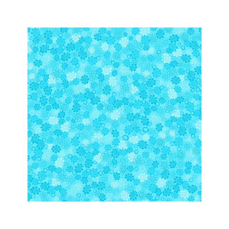 Tone-i-tone basisstof - Flower Power Retro