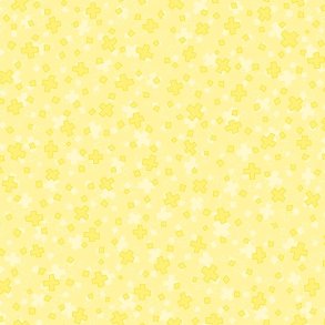 Tone-i-tone basisstof - Square Dance - Butter