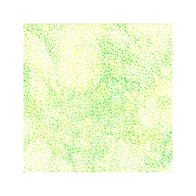 Batikstof - Dot Lime