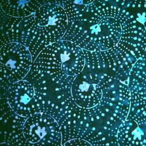 batikstof - Anthology Prik Blomst Bl�