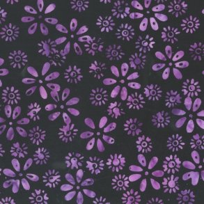 Batikstof - Jacquelines Mystic - purple