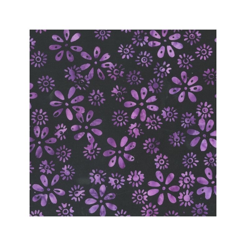 Batikstof - Jacquelines Mystic - purple