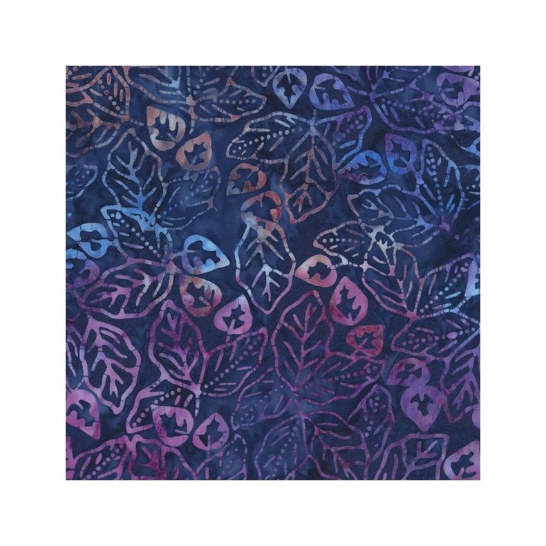 Batikstof -Tropical - Amethyst