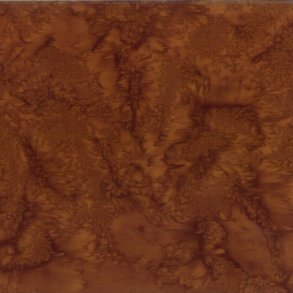 Batikstof - Ensfarvet Meleret - Havana