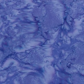 Batikstof - Ensfarvet meleret - Julie