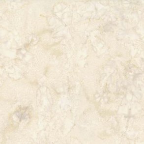 Batikstof - Ensfarvet meleret - Papyrus