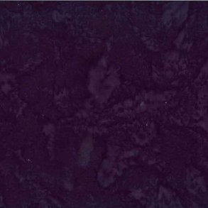 Batikstof - Ensfarvet Meleret - Boysenberry