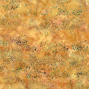 Batikstof - Abstract dots - Dijon