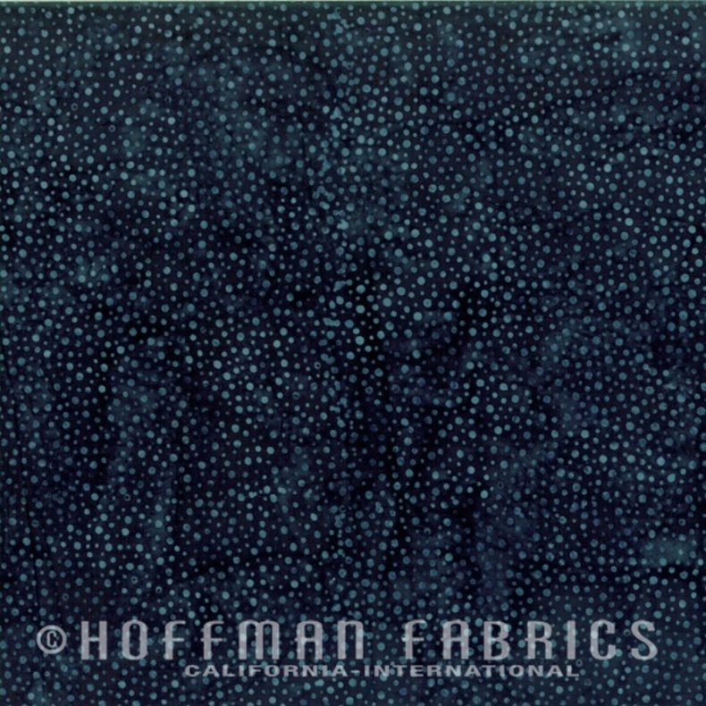 Batikstof - Dot - Macaw