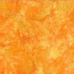 Batikstof - Dot orange