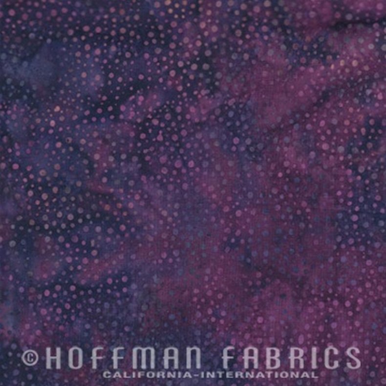 Batikstof - Dot - Purple