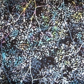 Batikstof - Dotty Branch Paradise