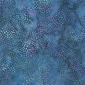 Batikstof - Dotty scallop - Iris