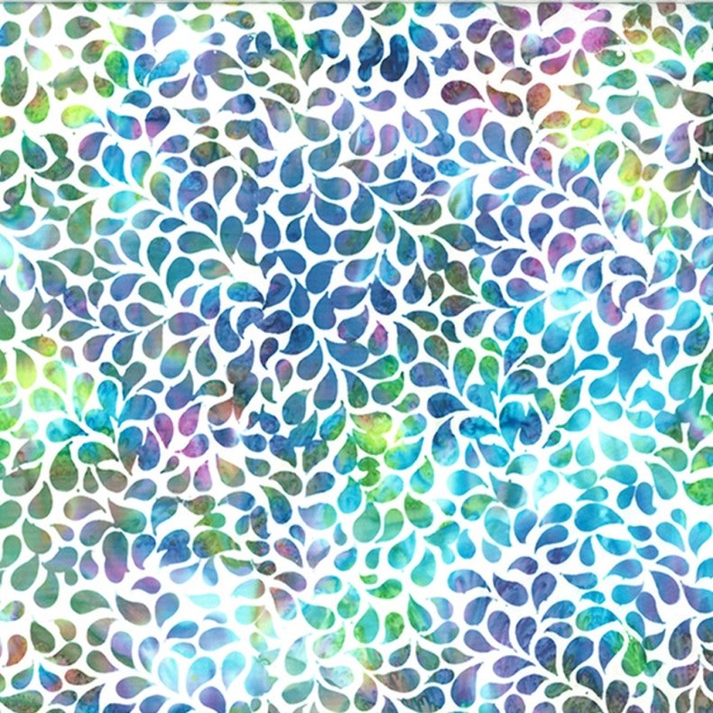 Batikstof - Dr�be - Light bright