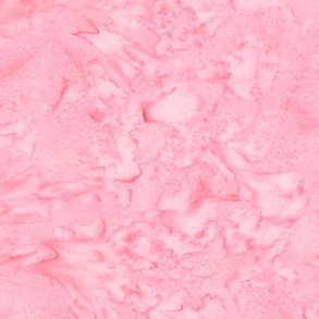 Batikstof - Ensfarvet Meleret Lyser�d - Pixie