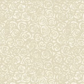 Batikstof - Forest Breeze - Oyster