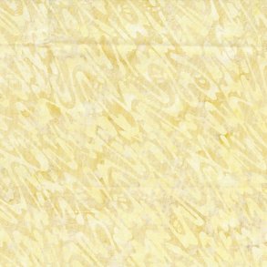 Batikstof - Freeform Cream