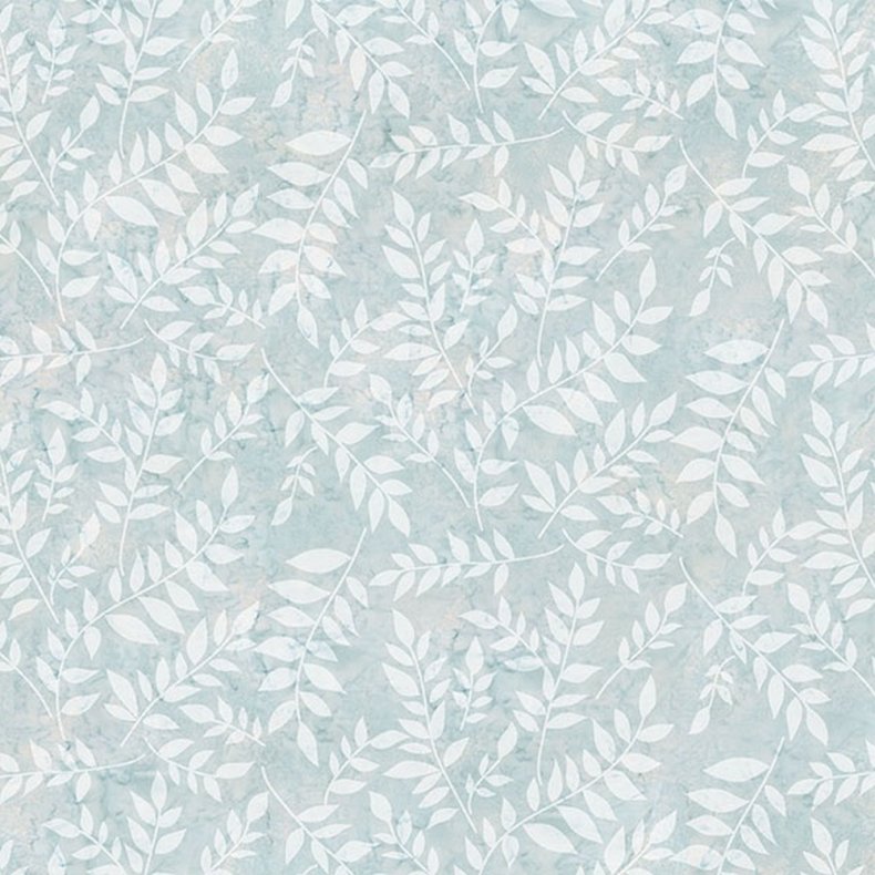 Batikstof - Twig - Frost