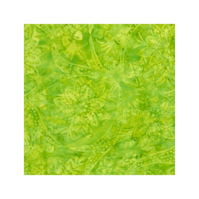 Batikstof - Holiday Lime