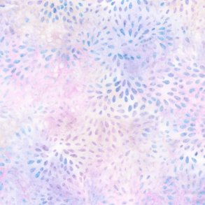 Batikstof - Petals Lilac