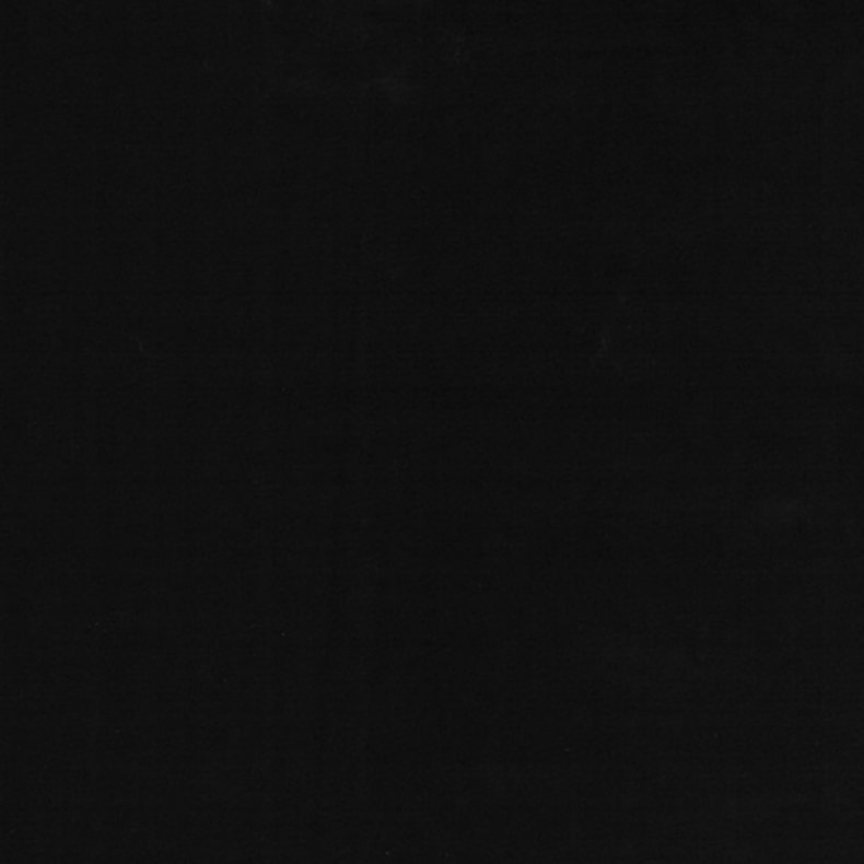 Batikstof - Ensfarvet Meleret -  Raven