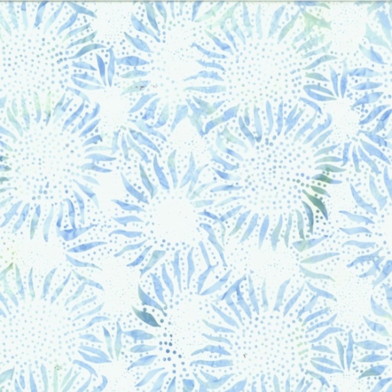 Batikstof - Sunflower sea breeze