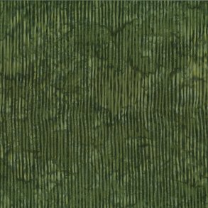 Batikstof - Stripe Olive