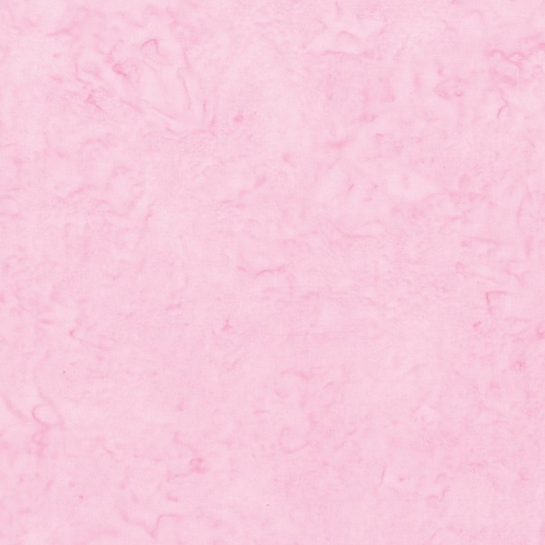 Batikstof - Ensfarvet Meleret - Tea rose