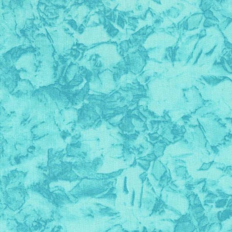 Tone-i-tone basisstof - Turquoise Marble
