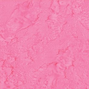 Batikstof - Ensfarvet Meleret - Pink