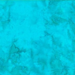 Batikstof - Ensfarvet meleret - Delta