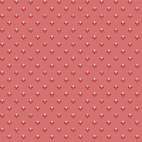 EQP Patchworkstof - Argyle - Strawberry